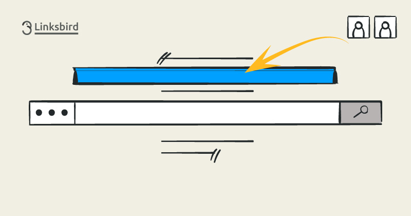 Top Search Bar